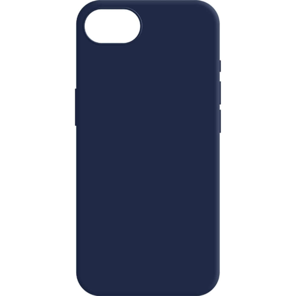 Handyhülle für Apple iPhone 16e, 3mk Silicone Case, Dunkelblau