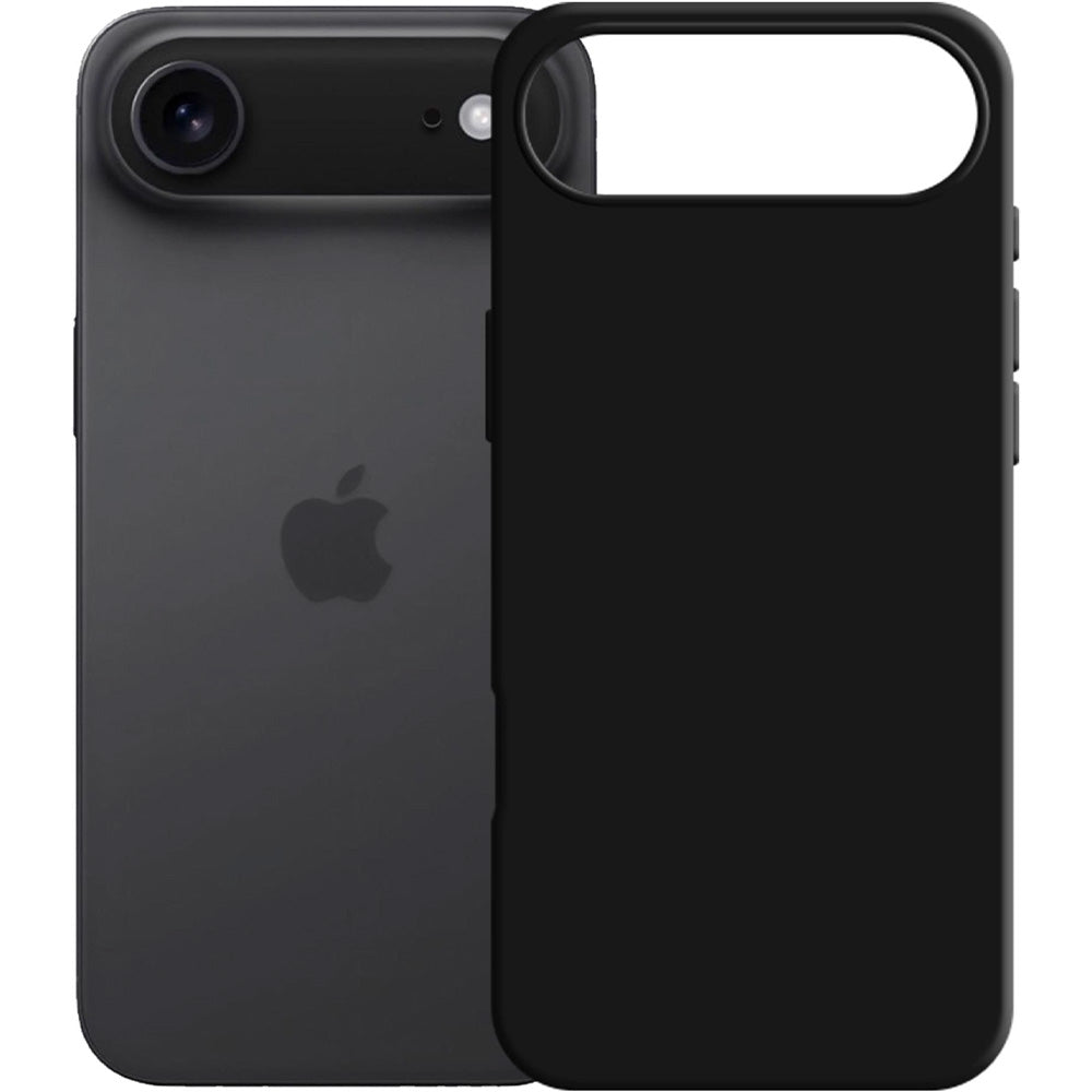 Handyhülle für iPhone Air, 3mk Silicone Case, Schwarz