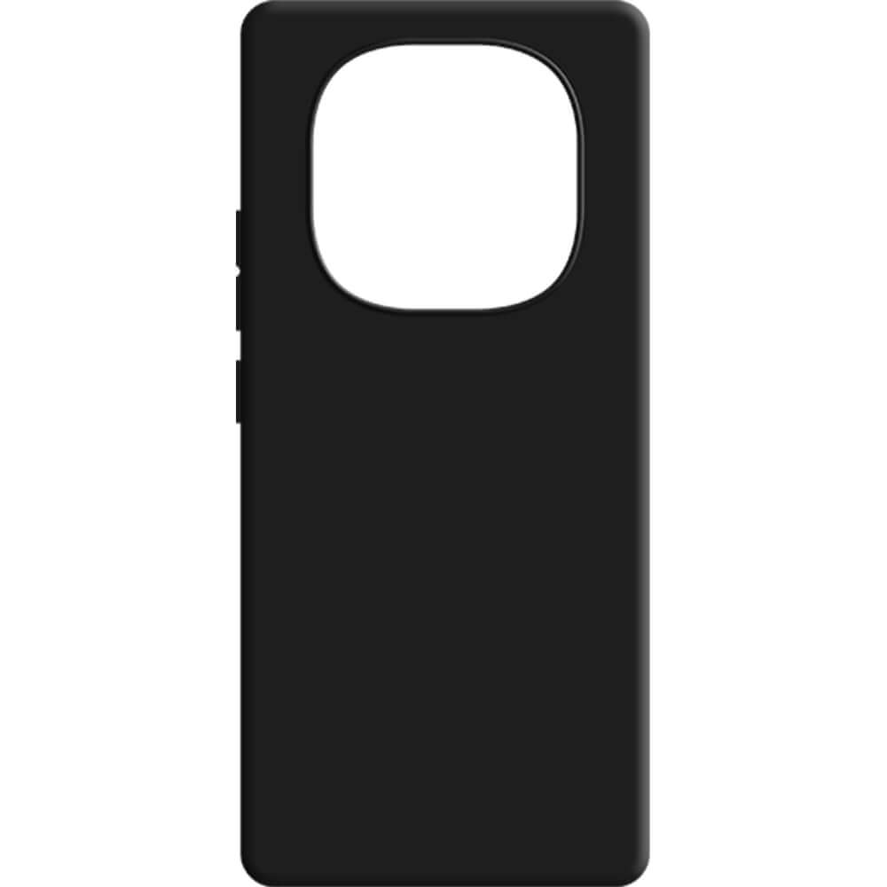 Handyhülle für Xiaomi Redmi Note 14 Pro 5G, 3mk Silicone Case, Schwarz
