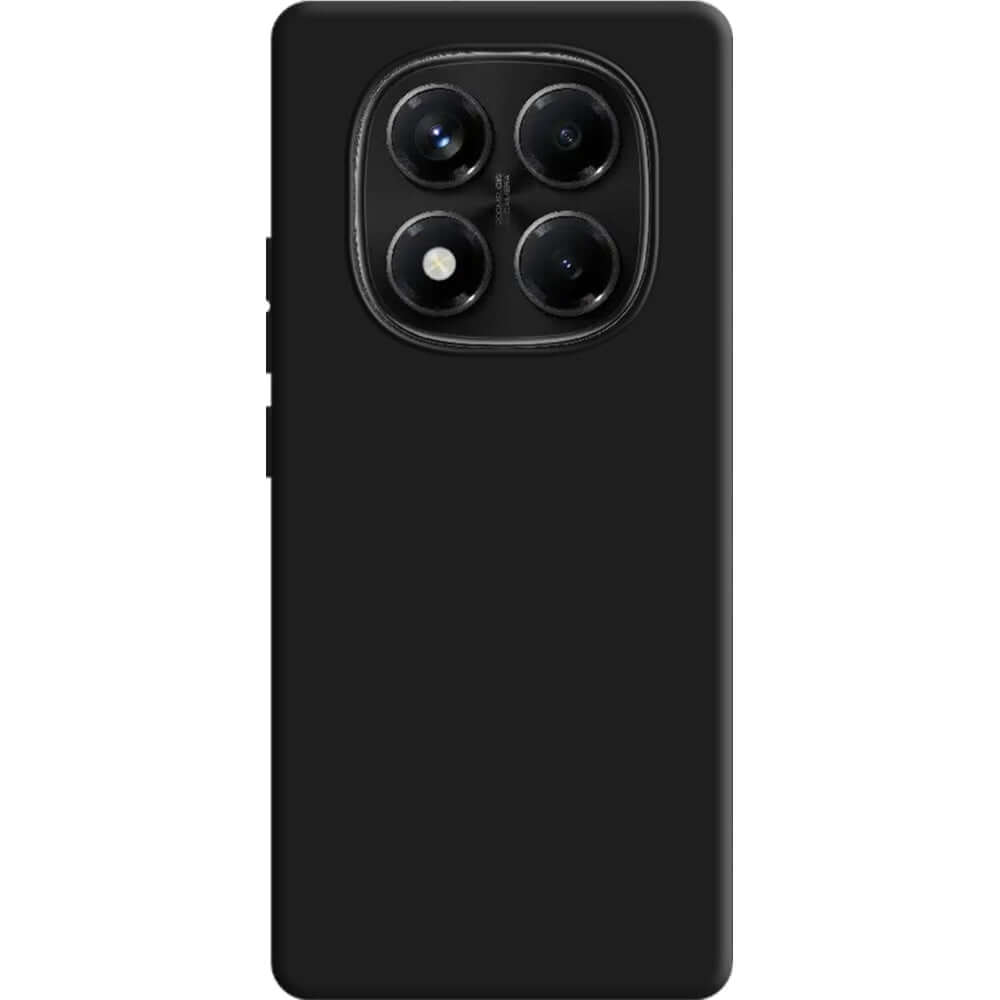 Handyhülle für Xiaomi Redmi Note 14 Pro 5G, 3mk Silicone Case, Schwarz