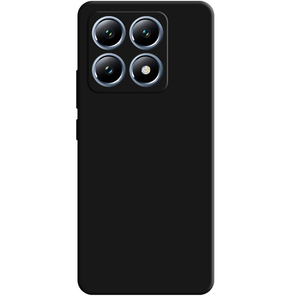 Handyhülle für Xiaomi 14T, 3mk Silicone Case, Schwarz