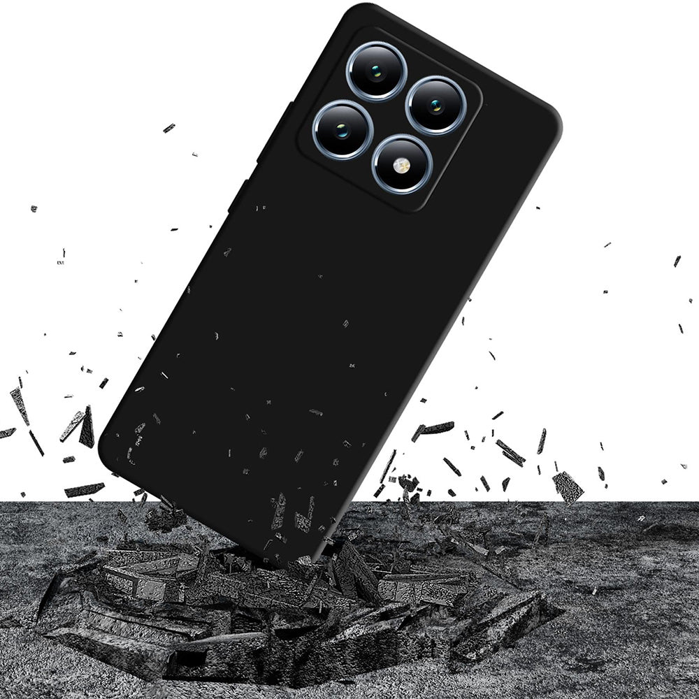 Handyhülle für Xiaomi 14T, 3mk Silicone Case, Schwarz