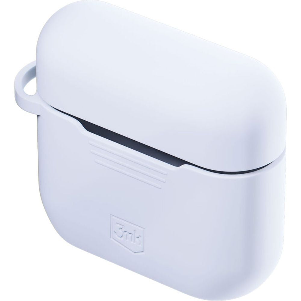 Schutzhülle für Apple AirPods Pro, 3mk Silicone Earphones Case, Weiß