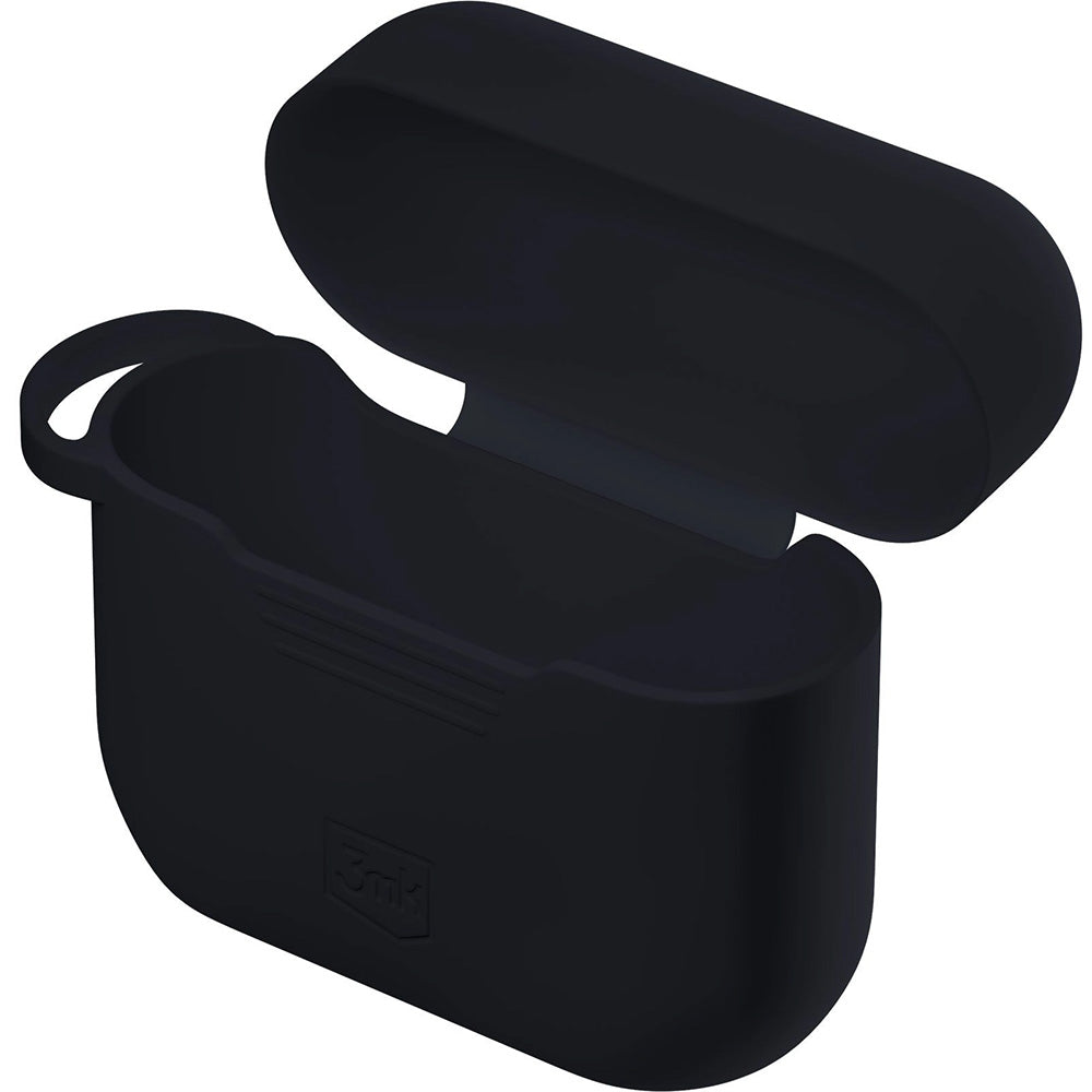 Schutzhülle für Apple AirPods Pro 3, 3mk Silicone Earphones Case, Schwarz