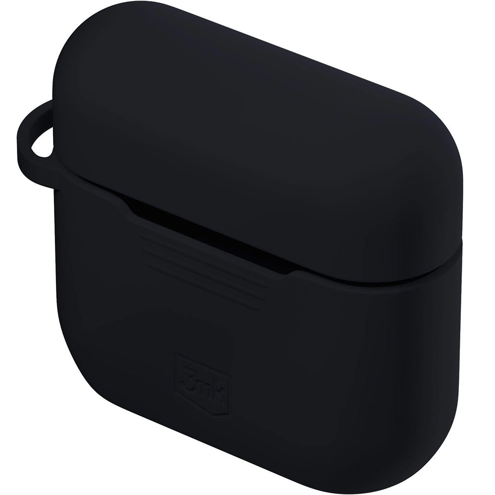 Schutzhülle für Apple AirPods Pro 3, 3mk Silicone Earphones Case, Schwarz