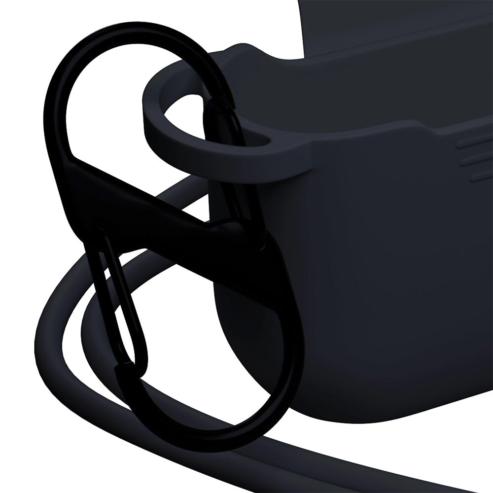 Schutzhülle für Apple AirPods Pro 3, 3mk Silicone Earphones Case, Schwarz