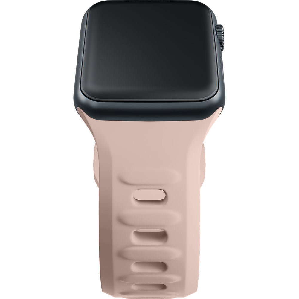 Armband für Apple Watch 49/46/45/44 mm, 3mk Silicone Watch Strap, Beige