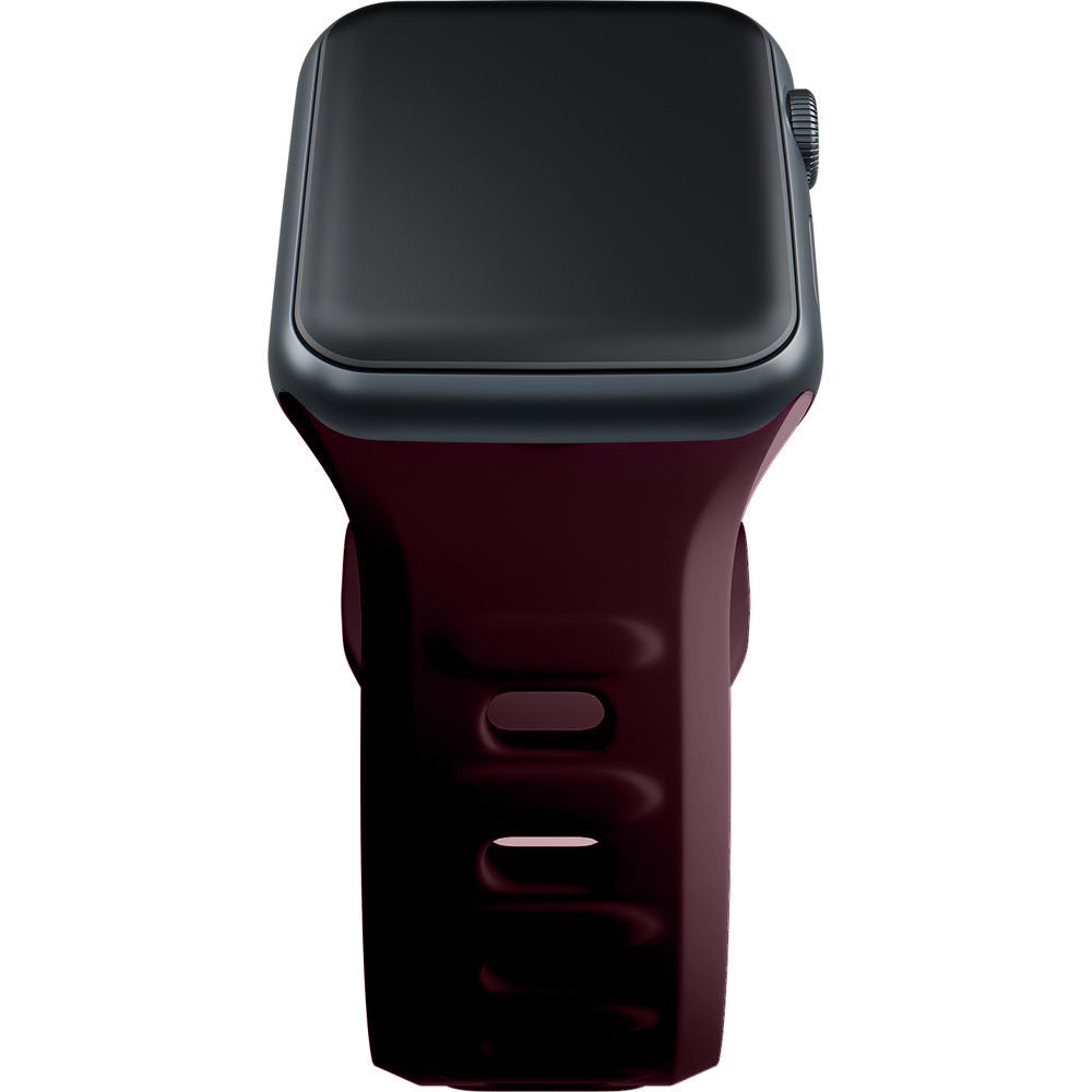 Armband für Apple Watch 49/46/45/44 mm, 3mk Silicone Watch Strap, Violett