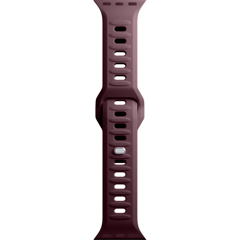 Armband für Apple Watch 49/46/45/44 mm, 3mk Silicone Watch Strap, Violett