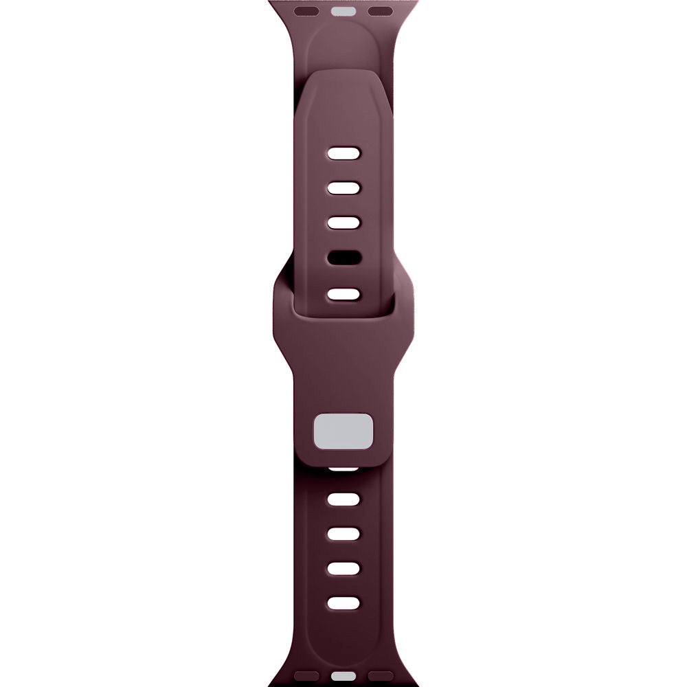 Armband für Apple Watch 49/46/45/44 mm, 3mk Silicone Watch Strap, Violett