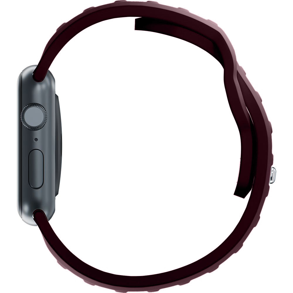 Armband für Apple Watch 49/46/45/44 mm, 3mk Silicone Watch Strap, Violett