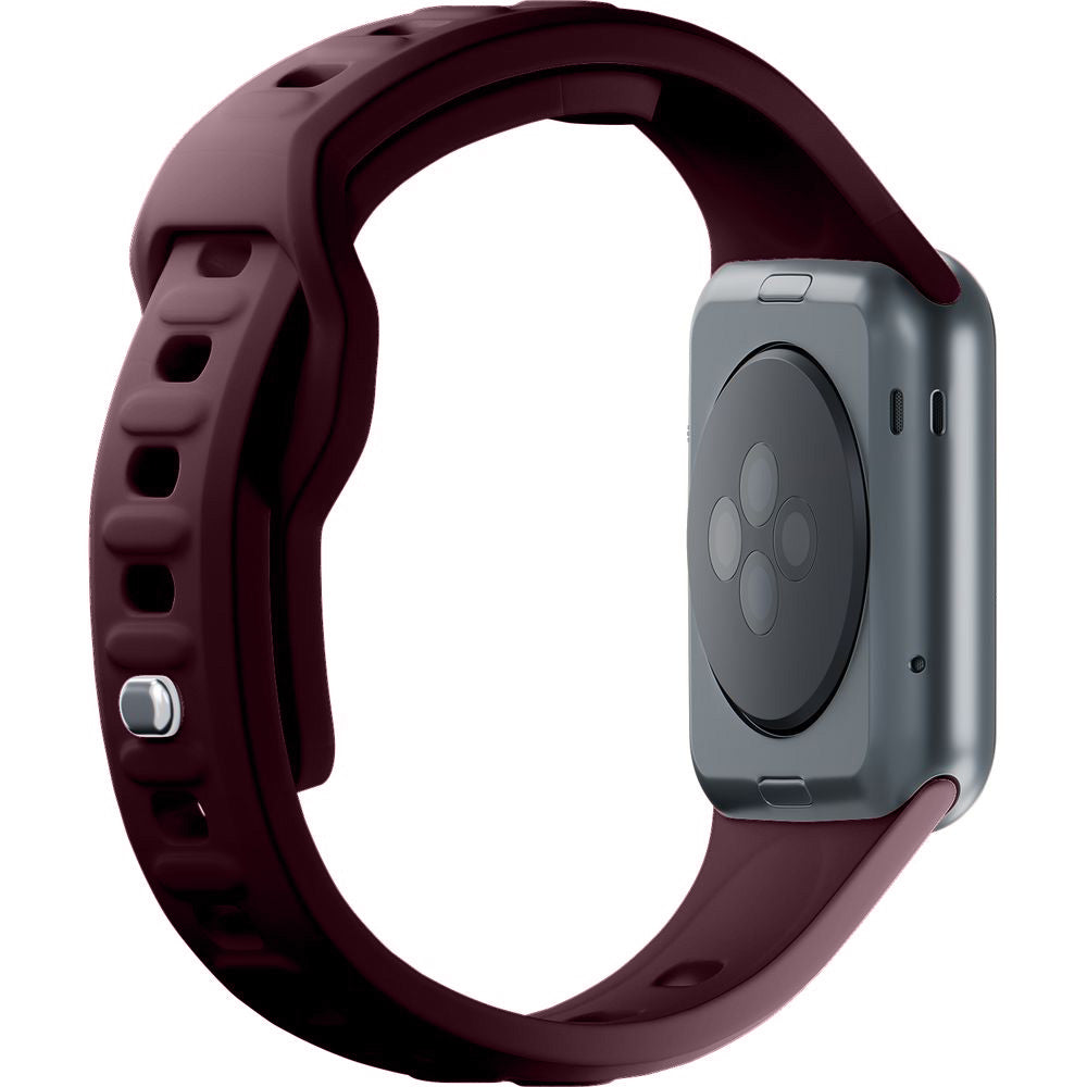 Armband für Apple Watch 49/46/45/44 mm, 3mk Silicone Watch Strap, Violett