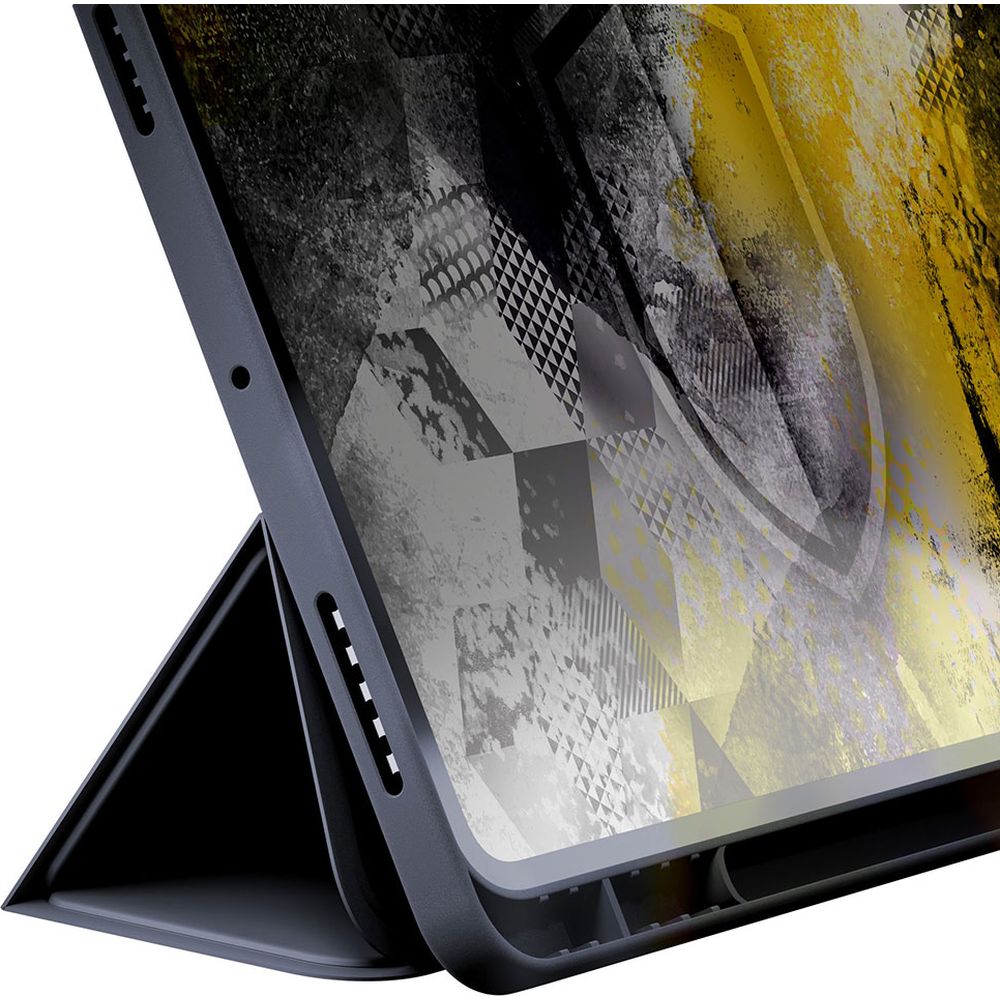 Schutzhülle mit Klappe für Galaxy Tab A9 Plus, 3mk Soft Tablet Case, Schwarz