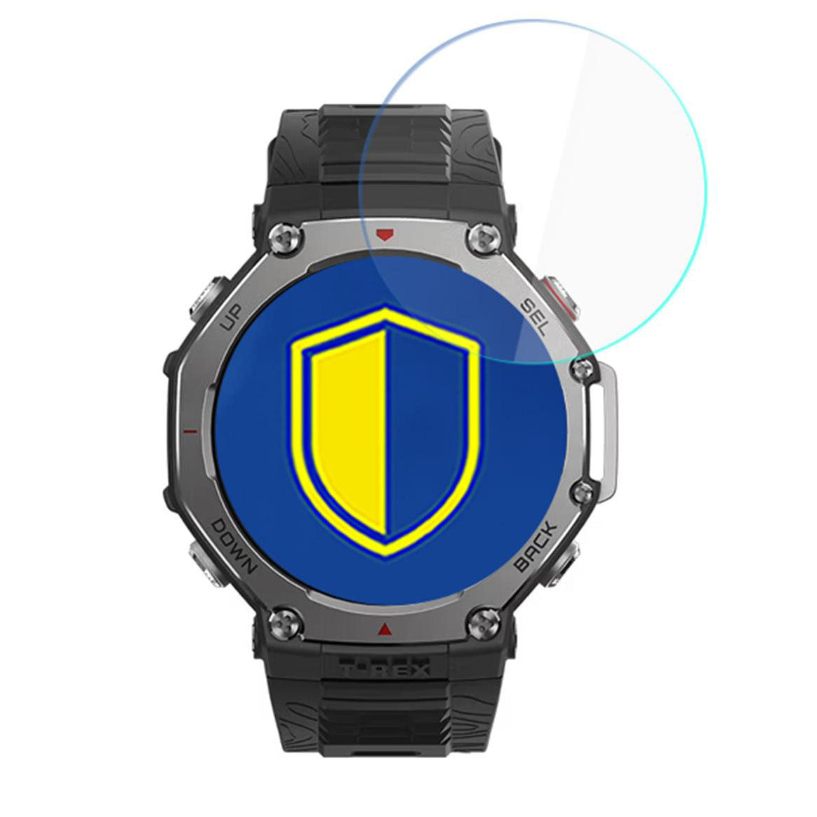 Hybridglas für Amazfit T-Rex 3, 3mk Watch Protection, 3 Stück