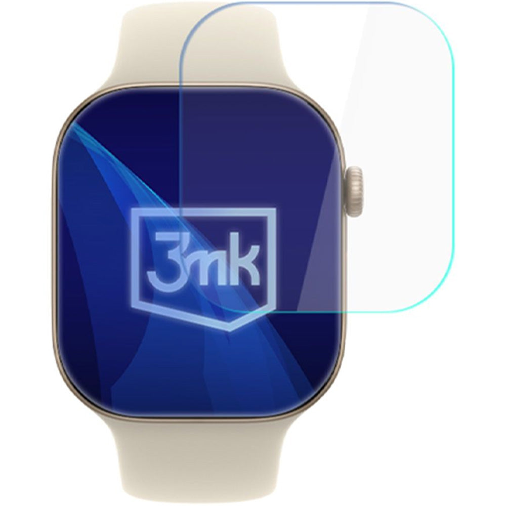 Schutzfolie für Apple Watch Series 12 42mm, 3mk Watch Protection ARC, 3 Stück (1/3)
