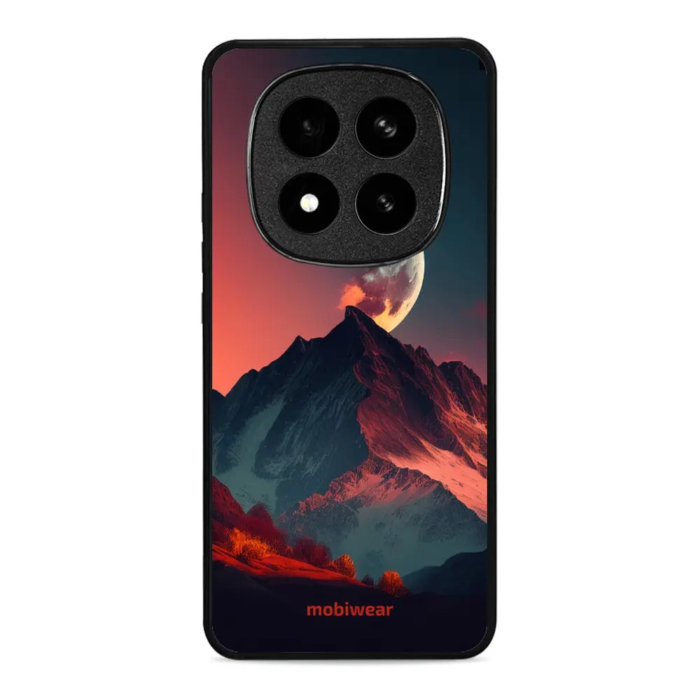 Handyhülle für Xiaomi Redmi Note 14 Pro Plus 5G, Mobiwear Glossy Case, Gebirgsdämmerung