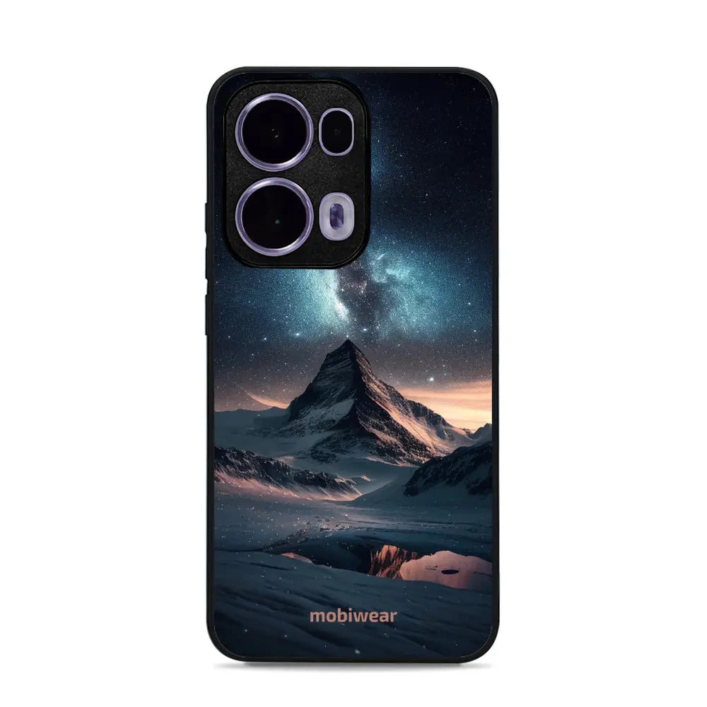 Handyhülle für Oppo Reno13 Pro, Mobiwear Glossy Case, Nachtberg