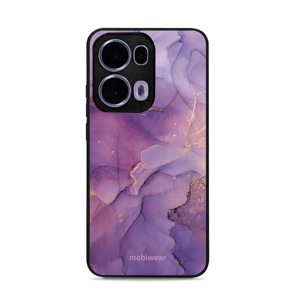 Handyhülle für Oppo Reno13 Pro, Mobiwear Glossy Case, Violett