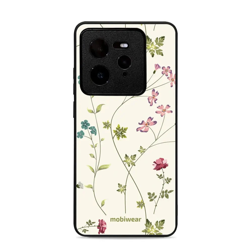 Handyhülle für Realme GT 7 Pro, Mobiwear Glossy Case, Idyllische Blüte
