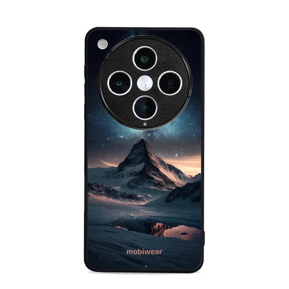Handyhülle für Oppo Find X8 Pro, Mobiwear Glossy Case, Nachtberg
