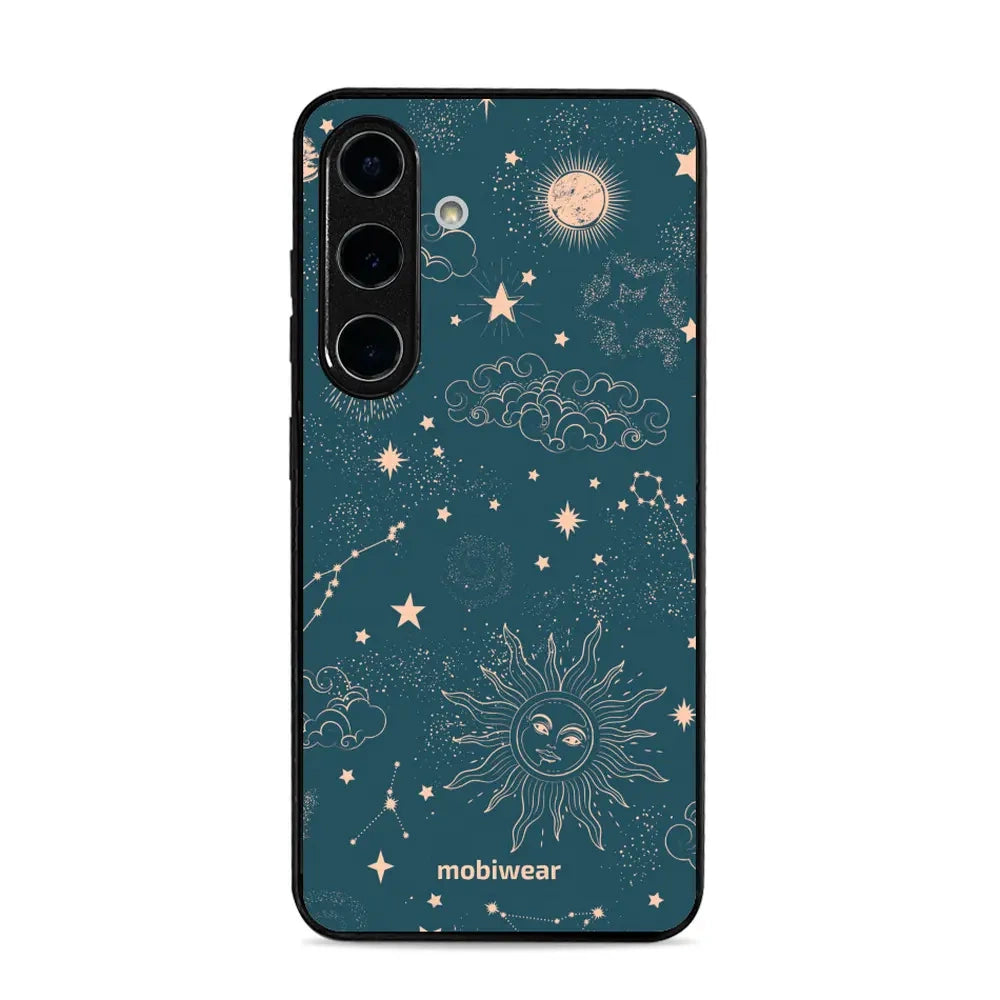 Handyhülle für Galaxy S25, Mobiwear Glossy Case, Astraler Staub