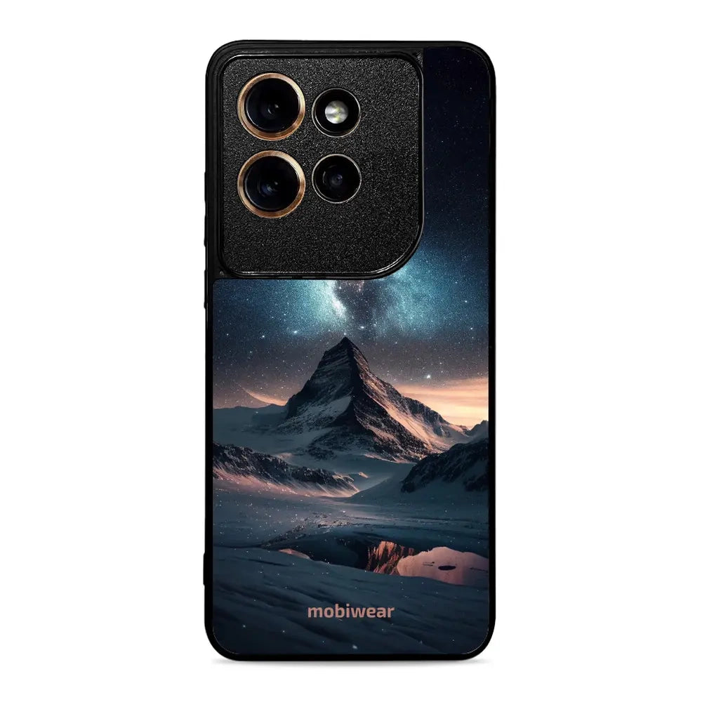 Handyhülle für Motorola Edge 50 Neo, Mobiwear Glossy Case, Nachtberg