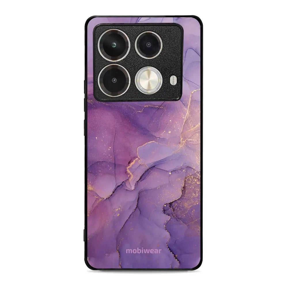 Handyhülle für Infinix Note 40, Mobiwear Glossy Case, Violett