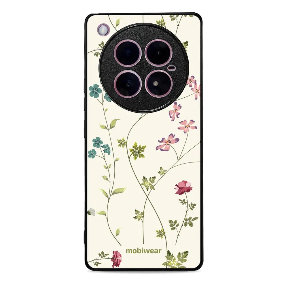 Handyhülle für Infinix Zero 40 5G, Mobiwear Glossy Case, Idyllische Blüte