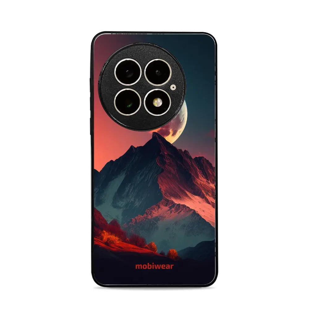 Handyhülle für OnePlus 13, Mobiwear Glossy Case, Gebirgsdämmerung