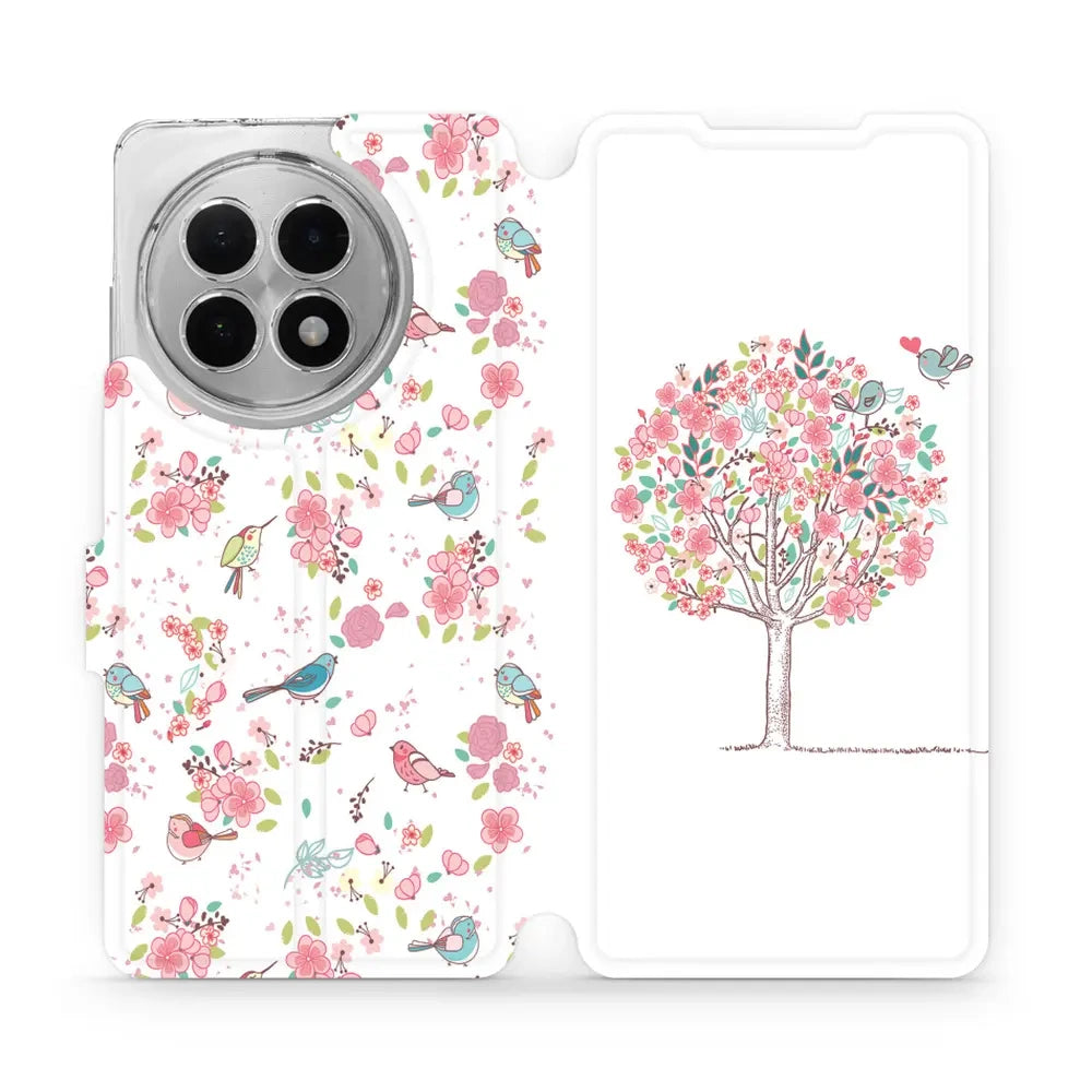 Handyhülle mit klappe für OnePlus 13R, Mobiwear Book, Rosa Hain