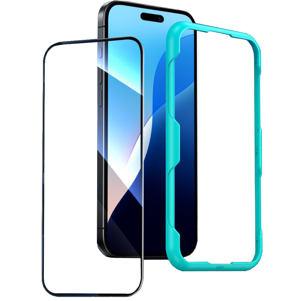 Gehärtetes Glas für iPhone 16, ESR Tempered Glass, 2 Stück