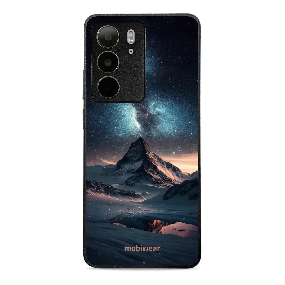 Handyhülle für Realme C75 4G, Mobiwear Glossy Case, Nachtberg
