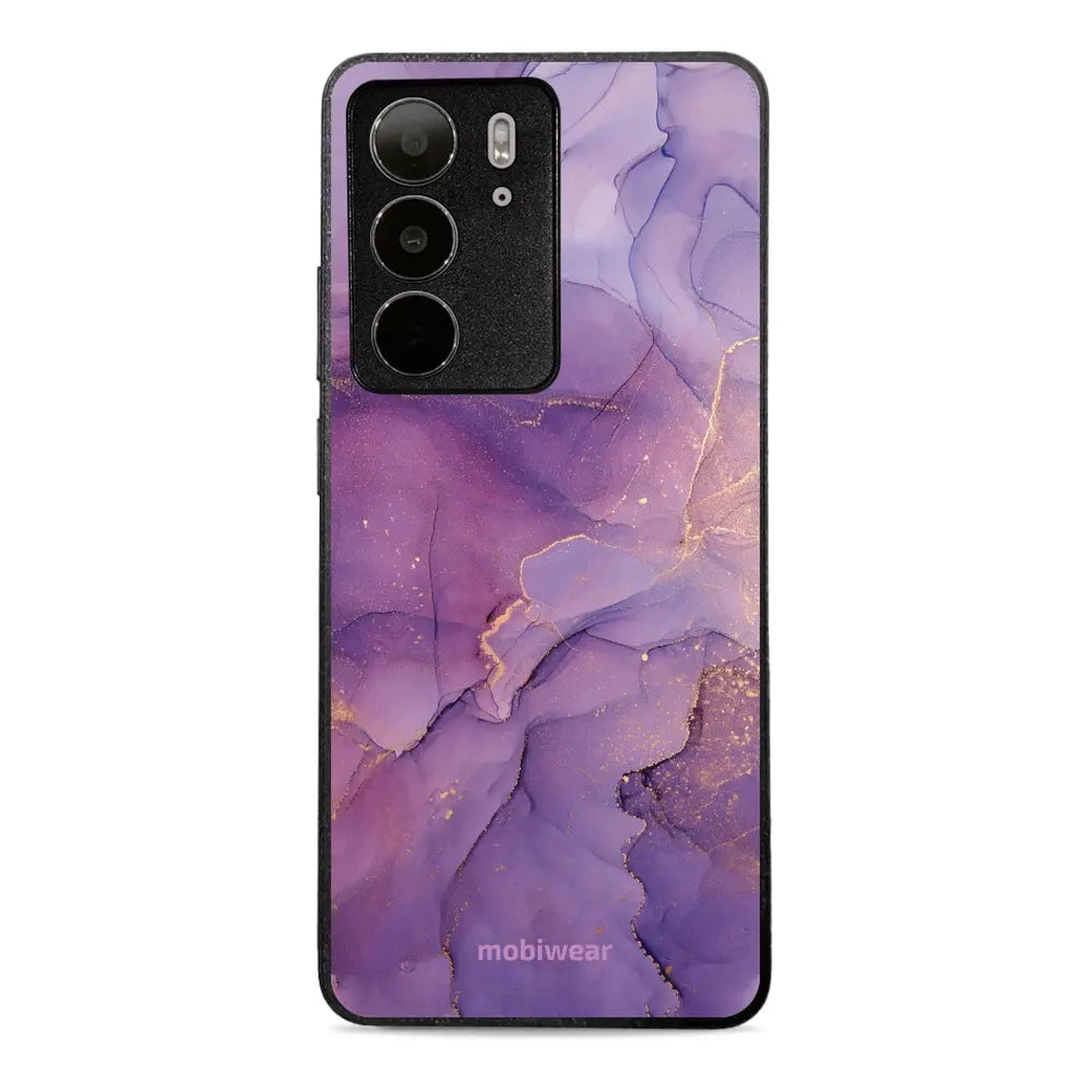 Handyhülle für Realme C75 4G, Mobiwear Glossy Case, Violett