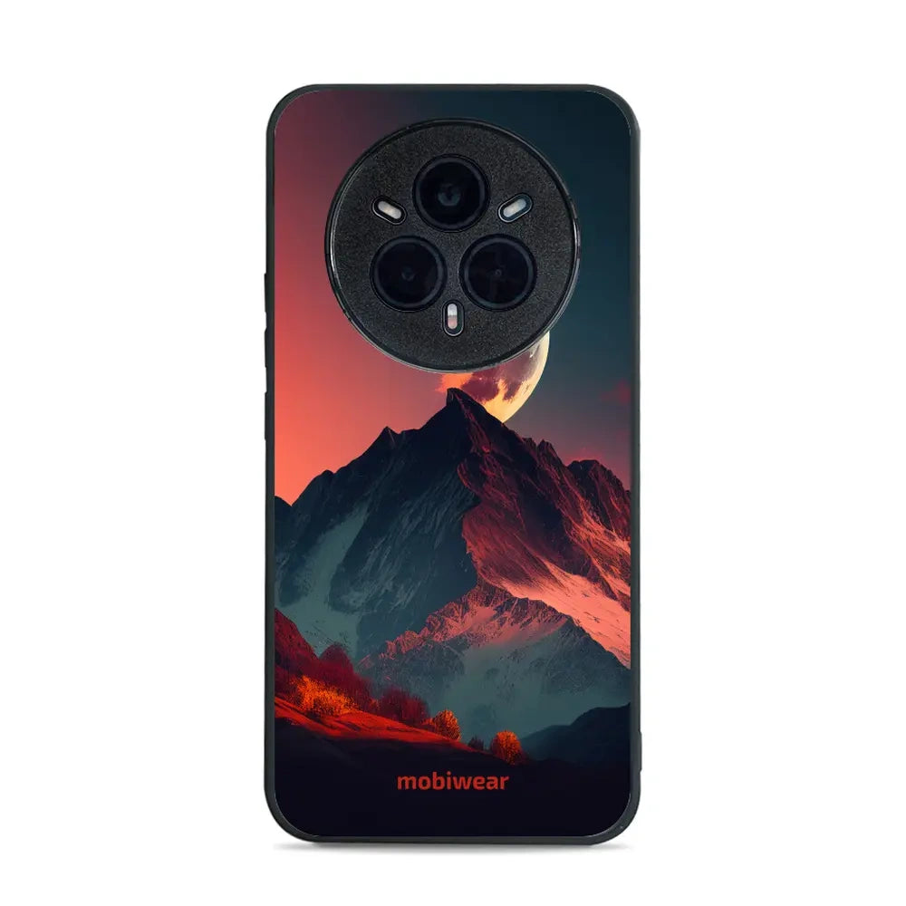 Handyhülle für Realme 14 Pro Plus 5G, Mobiwear Glossy Case, Gebirgsdämmerung