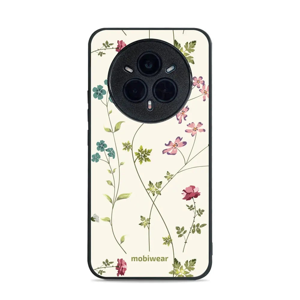 Handyhülle für Realme 14 Pro Plus 5G, Mobiwear Glossy Case, Idyllische Blüte
