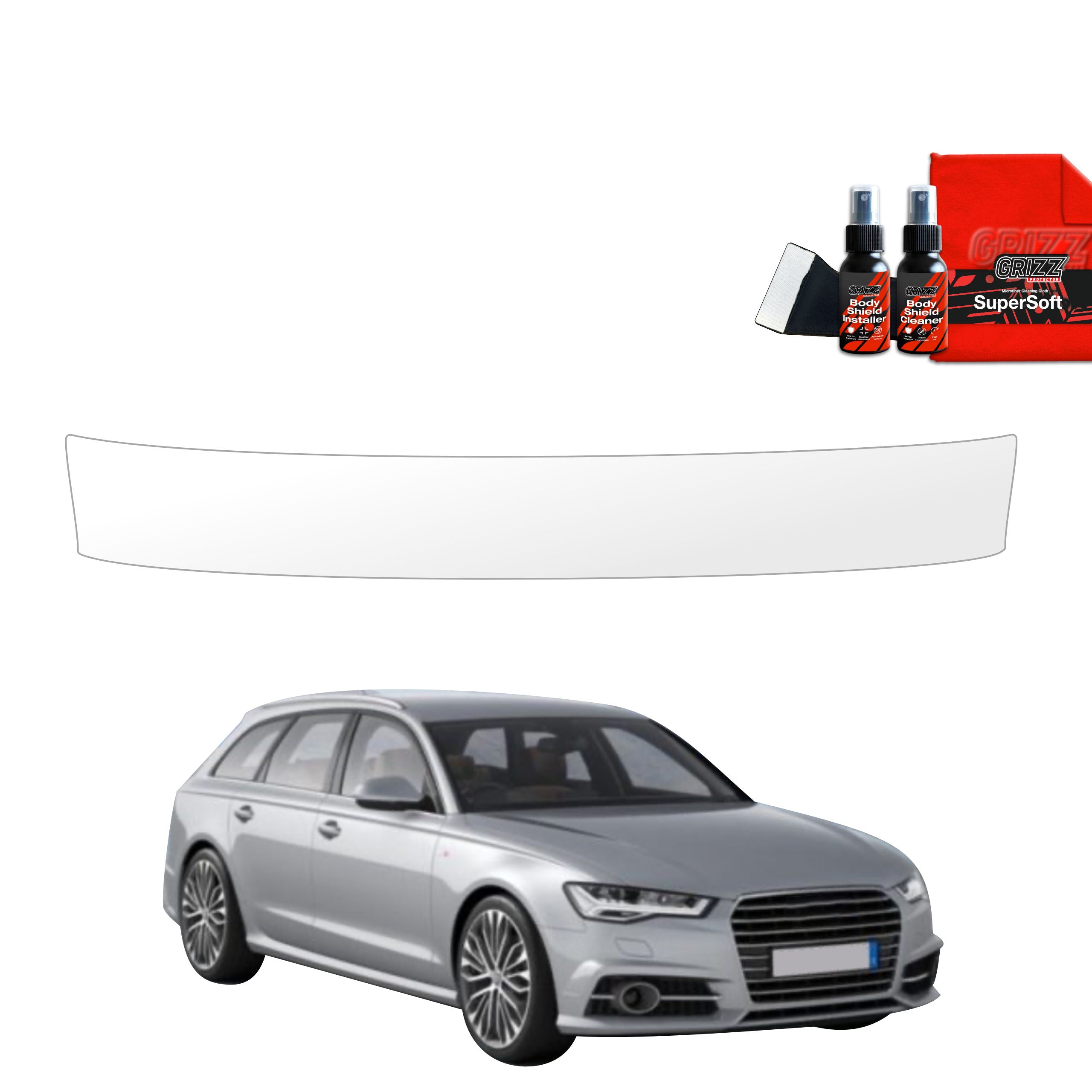Schutzfolie Grizz Protector für Ladekante - Audi A6 C7 Avant Facelifting (2014-2018)