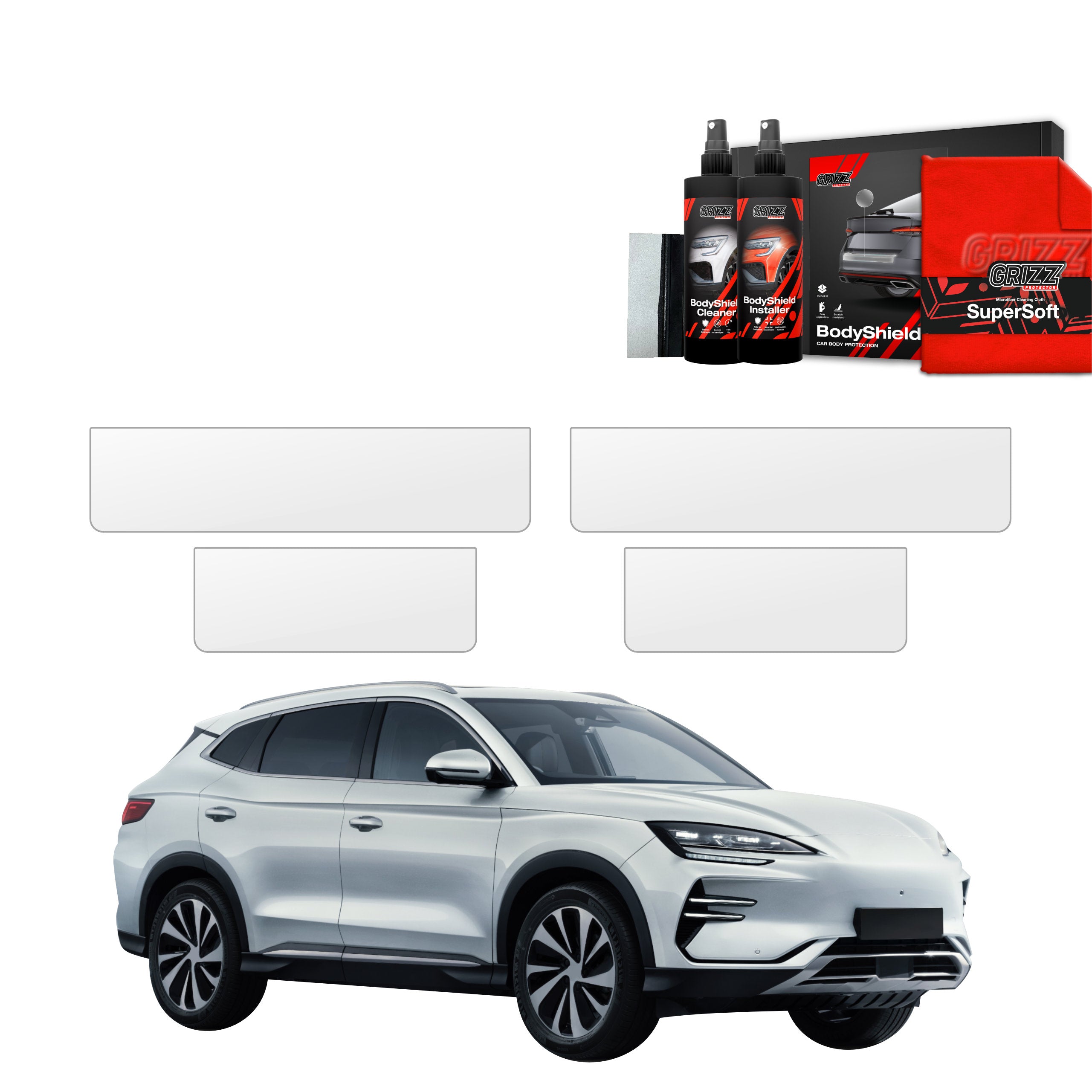 4in1 Schutzfolie Grizz Protector für Schweller - BYD Seal U (2024-2026)