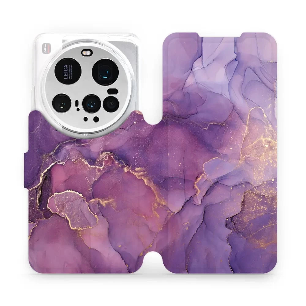 Handyhülle mit klappe für Xiaomi 15 Ultra, Mobiwear Book, Violett