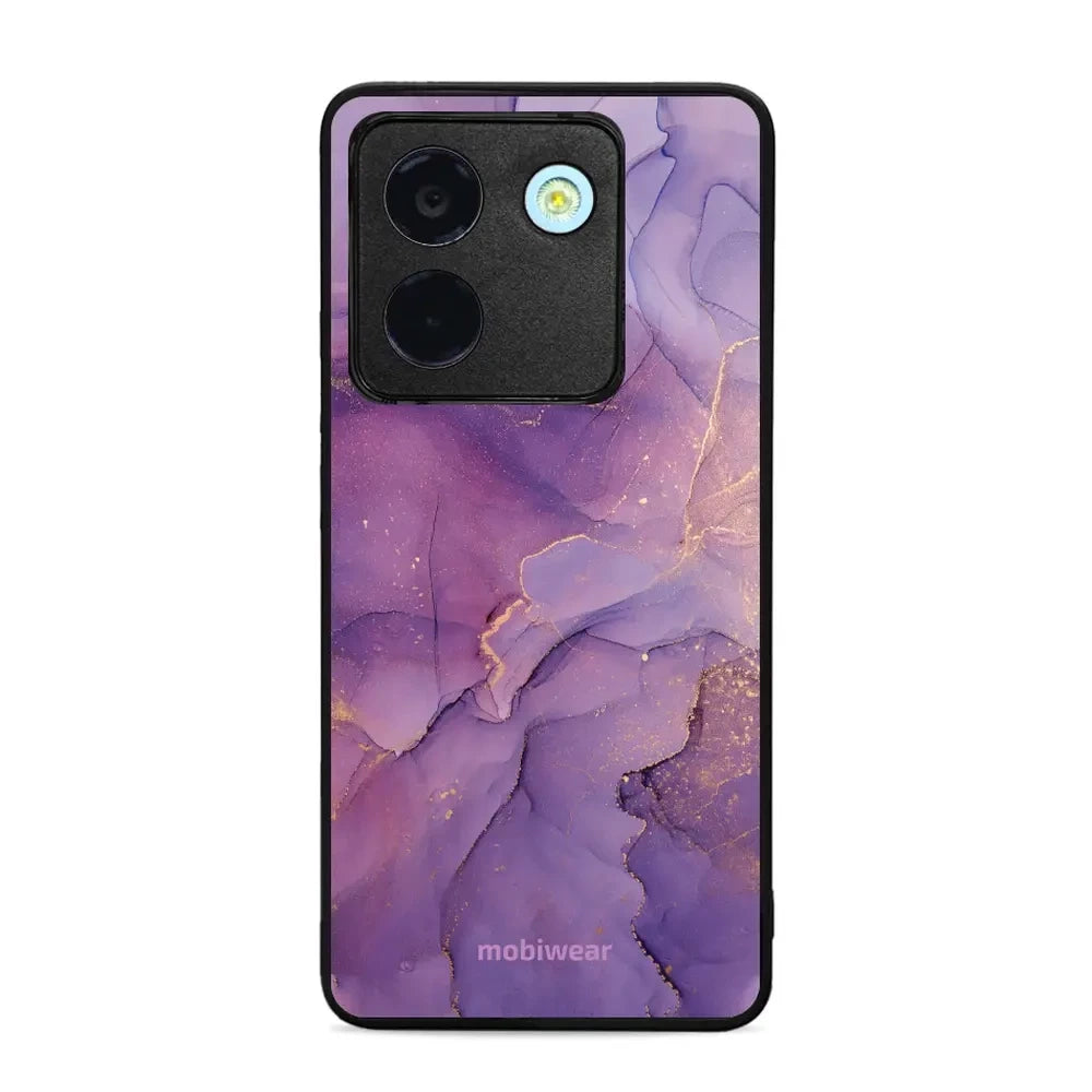 Handyhülle für Xiaomi Poco M7 Pro 5G, Mobiwear Glossy Case, Violett