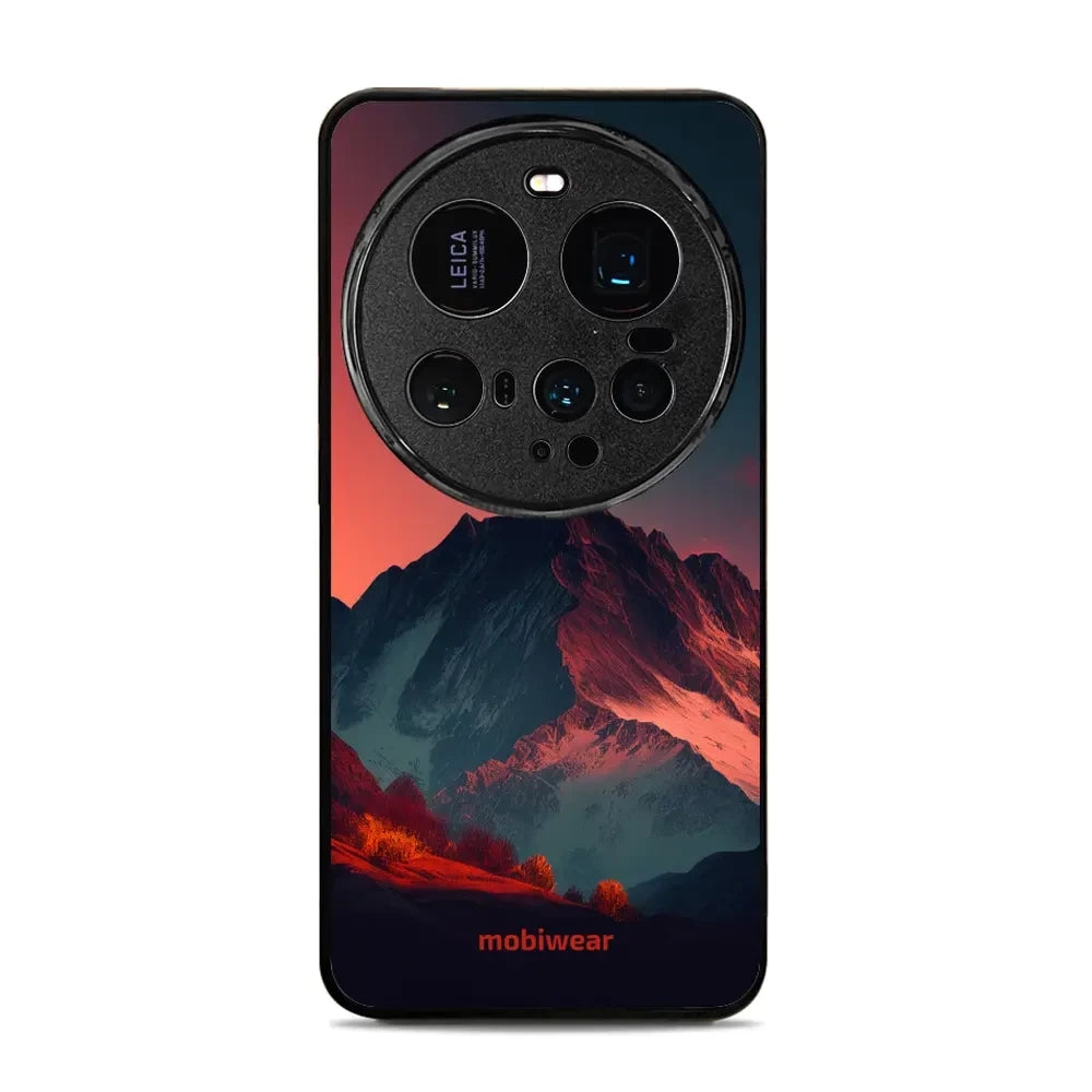 Handyhülle für Xiaomi 15 Ultra, Mobiwear Glossy Case, Gebirgsdämmerung