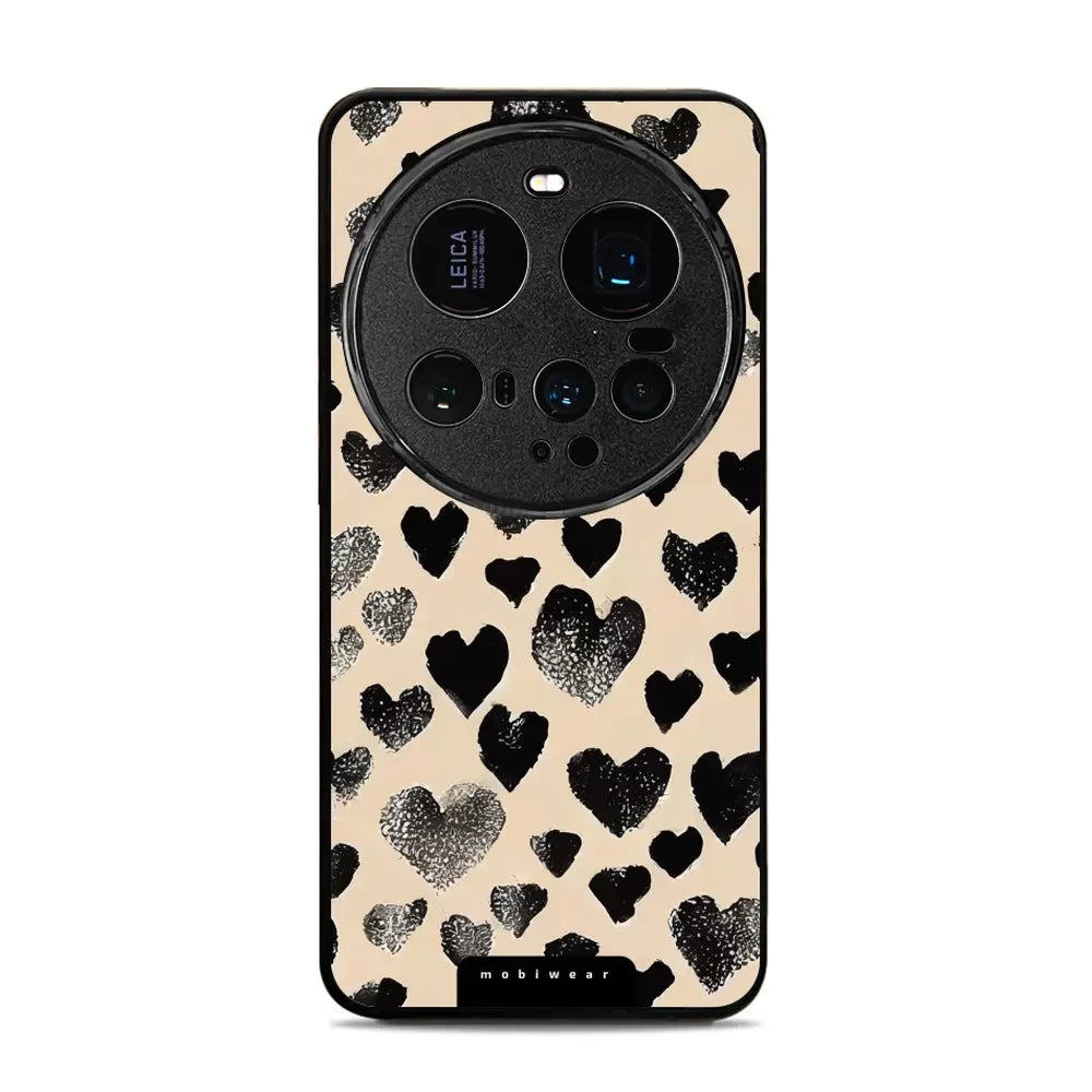 Handyhülle für Xiaomi 15 Ultra, Mobiwear Glossy Case, Beige Liebe