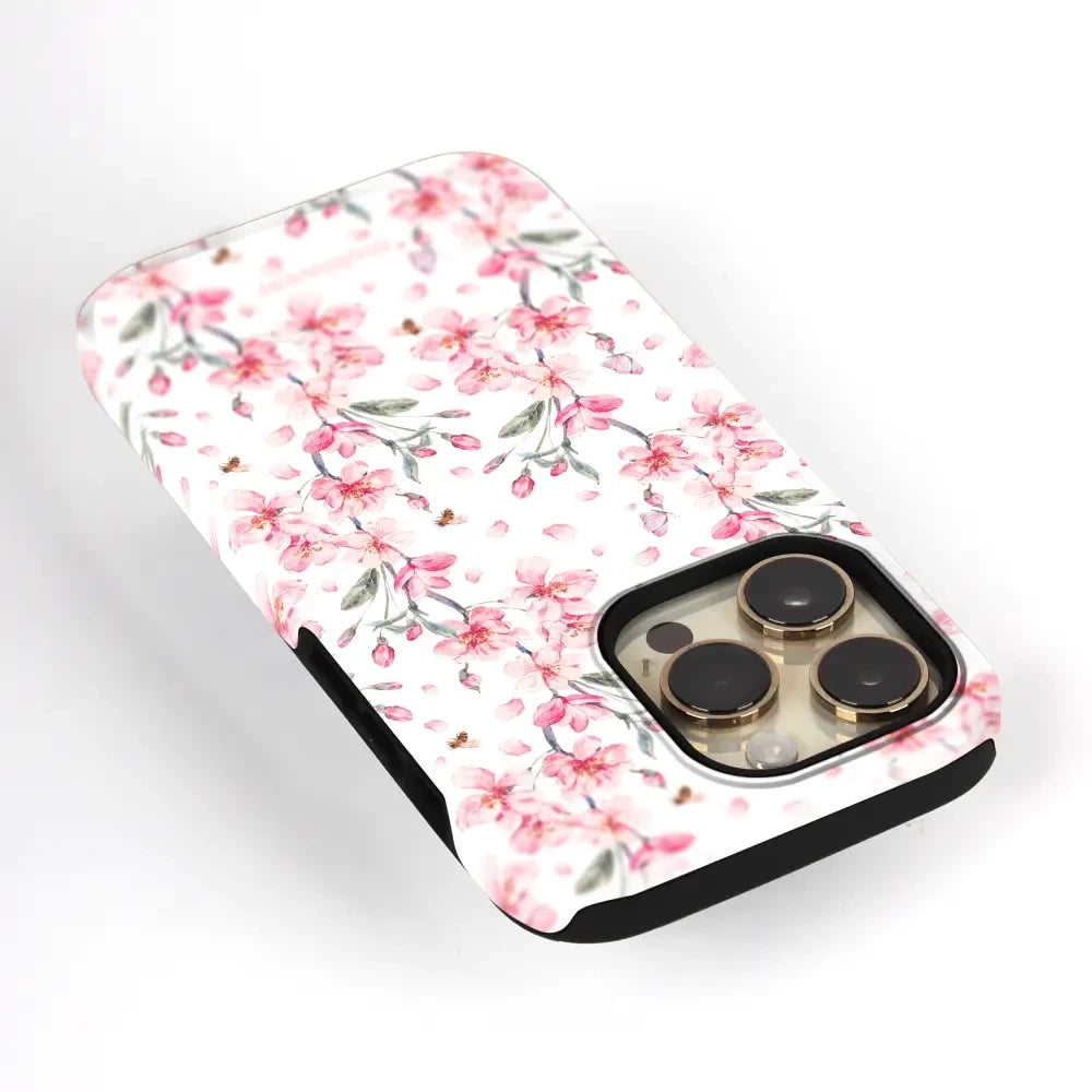 Handyhülle für Galaxy A36 5G, Mobiwear Elite Pro, Japanischer Blumenstrauß