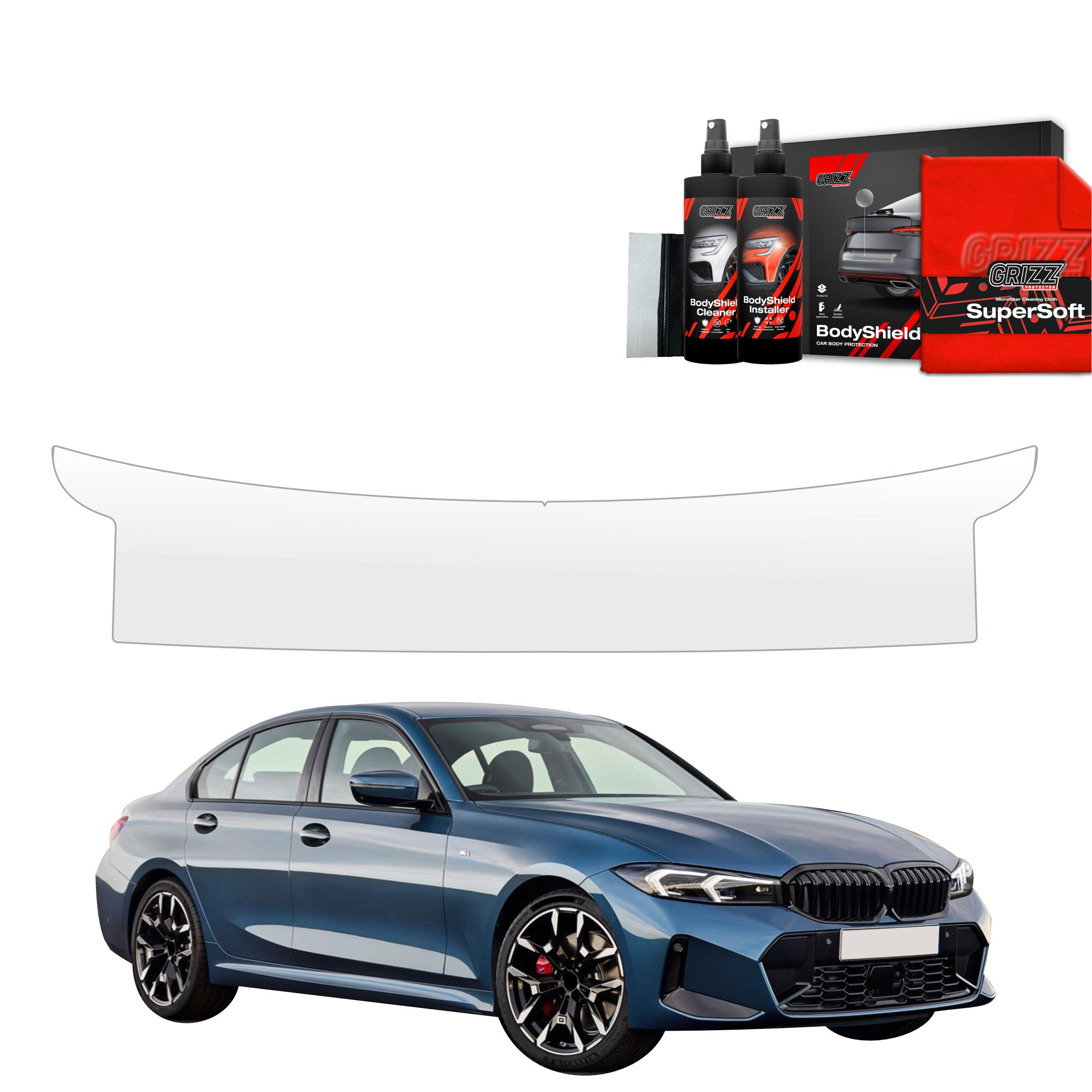 Schutzfolie Grizz Protector für Ladekante - BMW 3 Sedan (2025-2026)