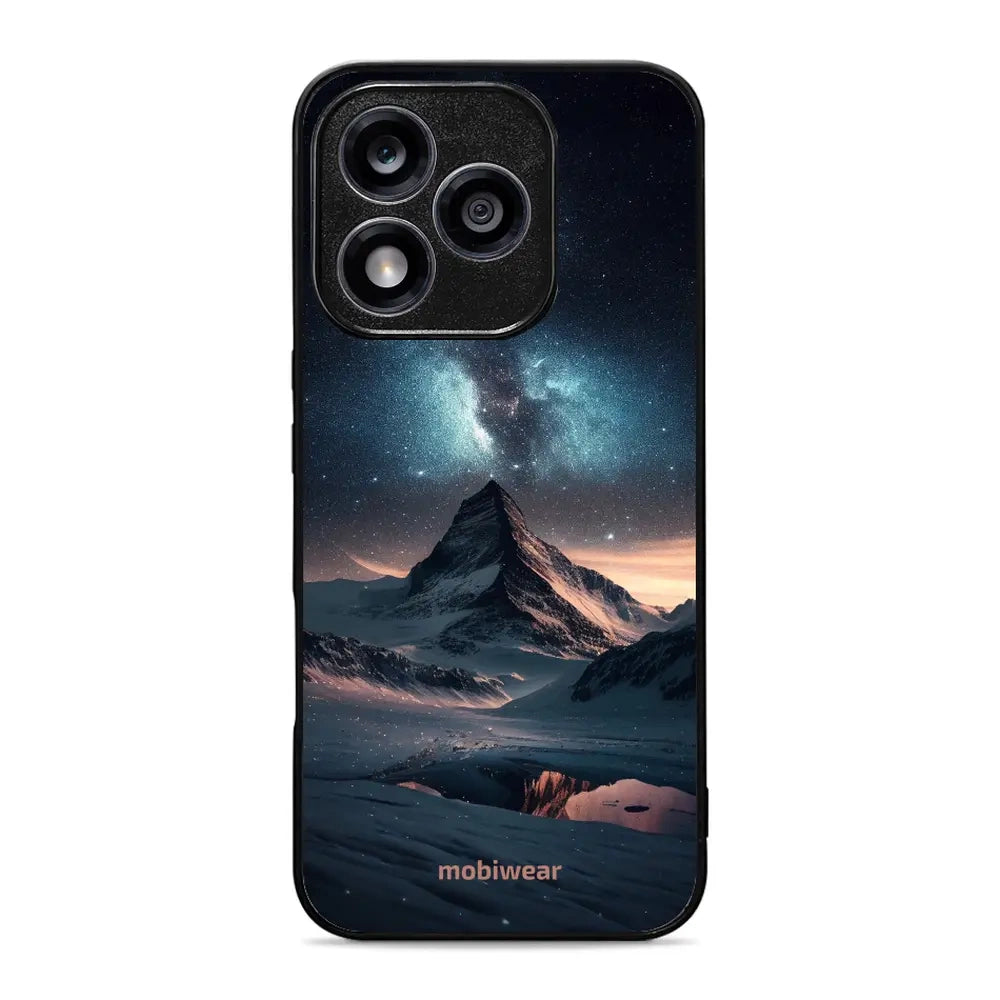 Handyhülle für Honor 400 Lite 5G, Mobiwear Glossy Case, Nachtberg