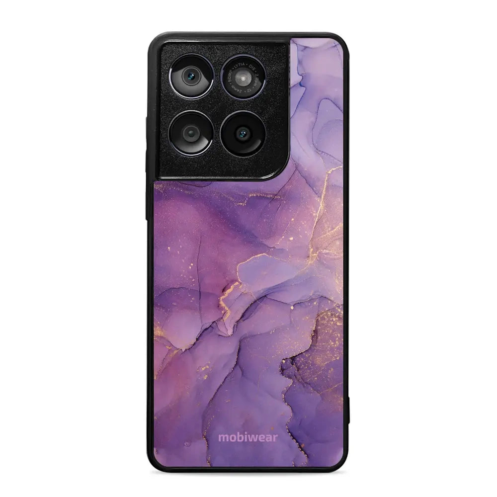 Handyhülle für Motorola Edge 60 Fusion, Mobiwear Glossy Case, Violett