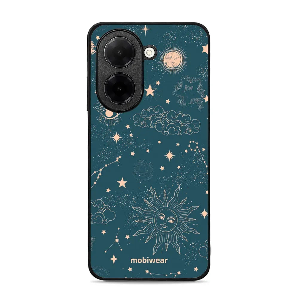 Handyhülle für Xiaomi Redmi A5 4G, Mobiwear Glossy Case, Astraler Staub