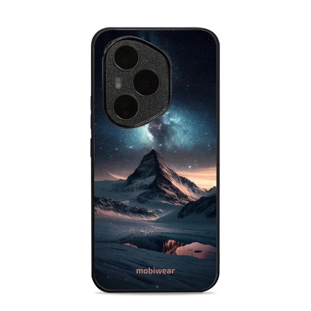 Handyhülle für Honor 400 Pro 5G, Mobiwear Glossy Case, Nachtberg