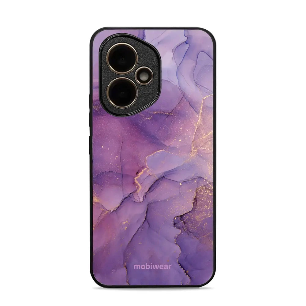 Handyhülle für Honor 400 5G, Mobiwear Glossy Case, Violett