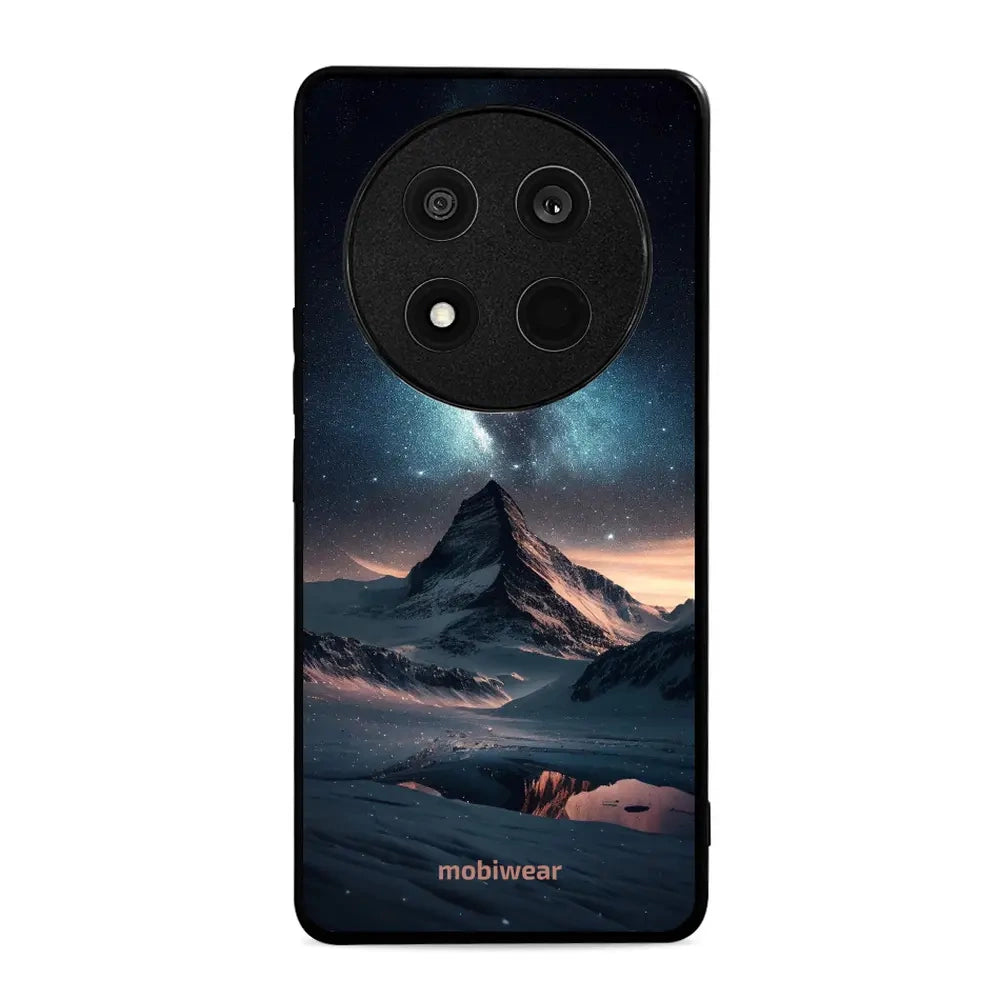 Handyhülle für Honor Magic7 Lite, Mobiwear Glossy Case, Nachtberg