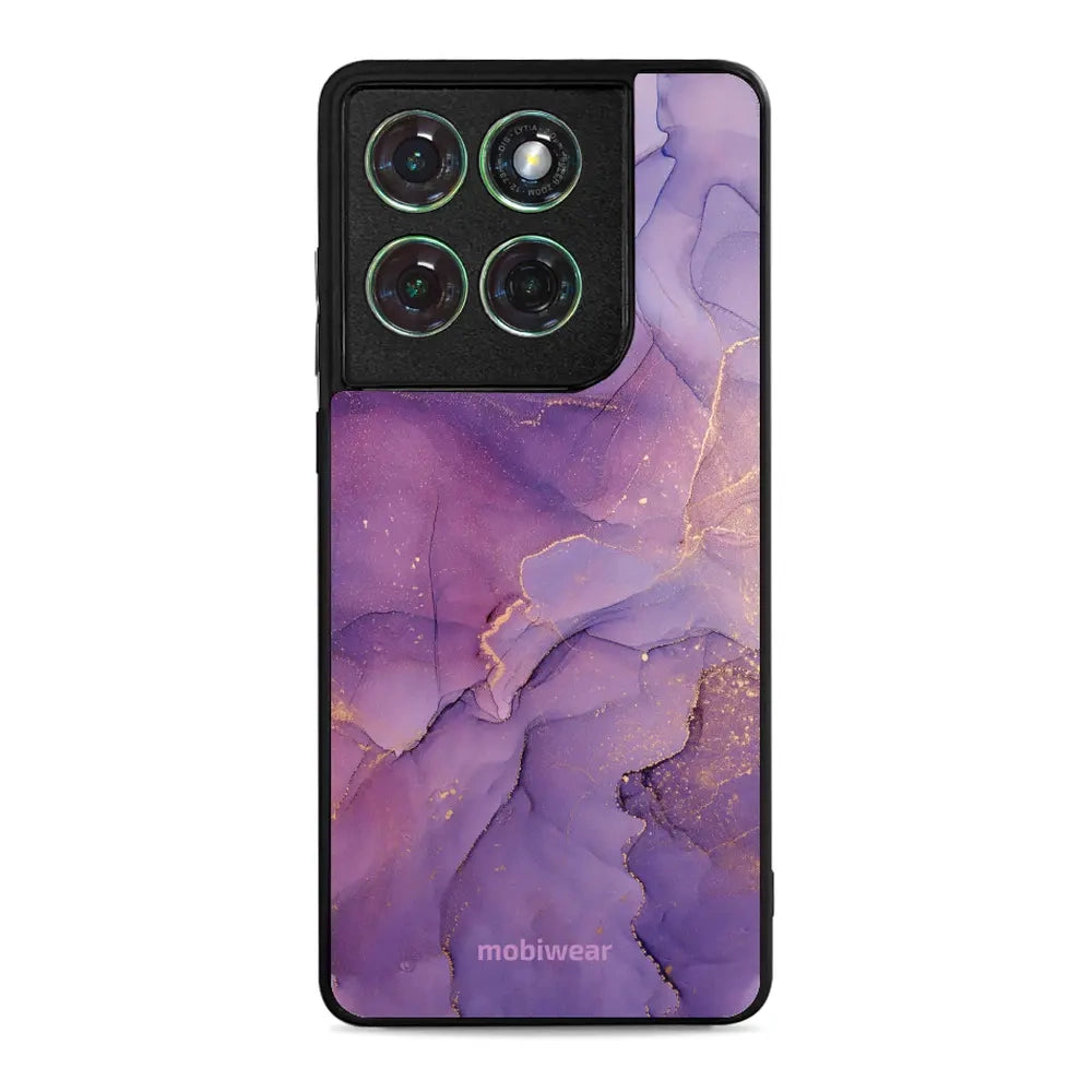 Handyhülle für Motorola Edge 60, Mobiwear Glossy Case, Violett